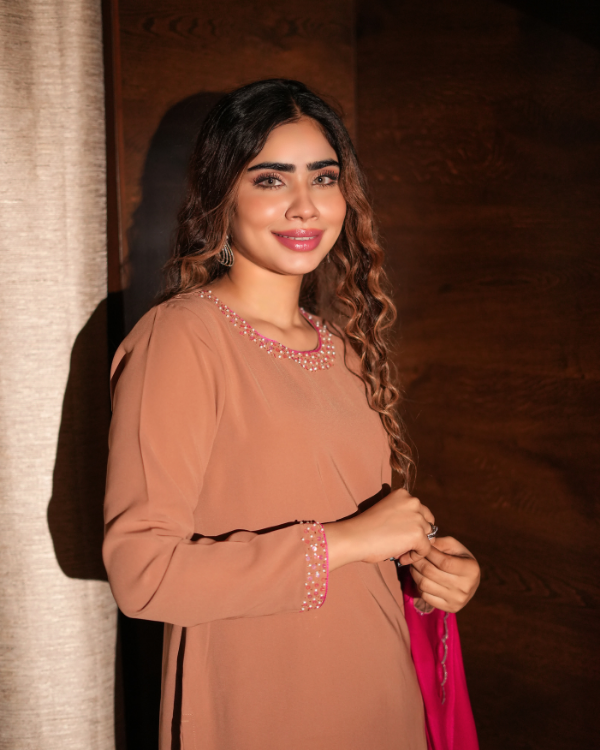 Mustard Orange indian ethnic wear