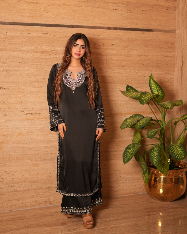 Black indian ethnic wear