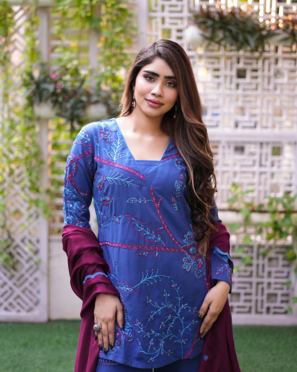 DarkBlue indian ethnic wear