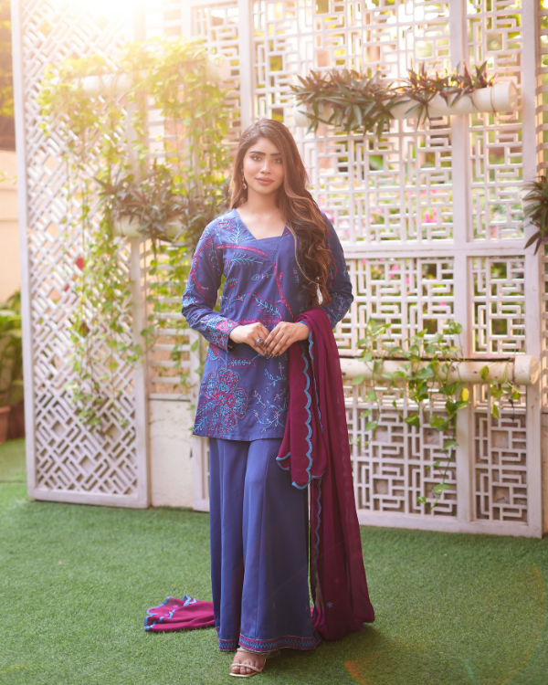 DarkBlue indian ethnic wear