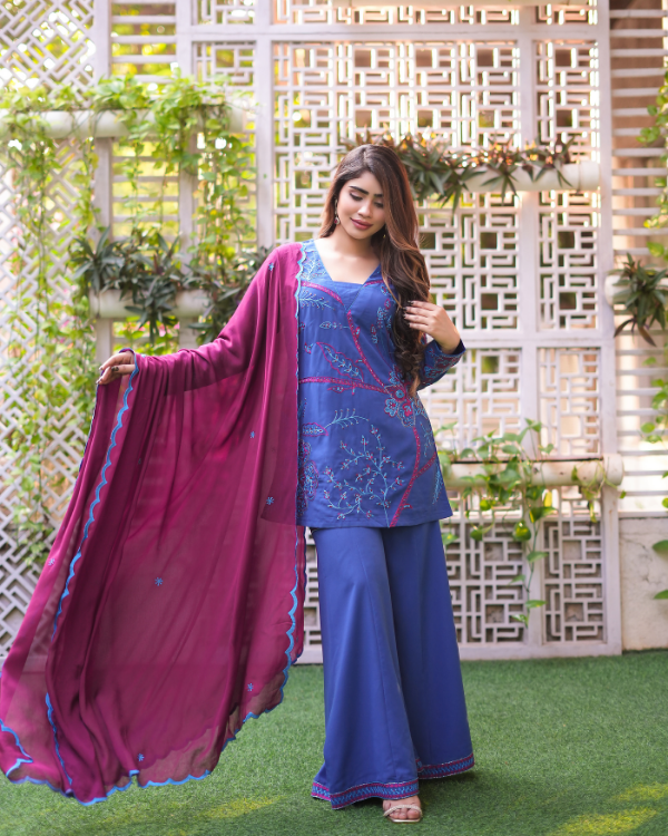 DarkBlue indian ethnic wear