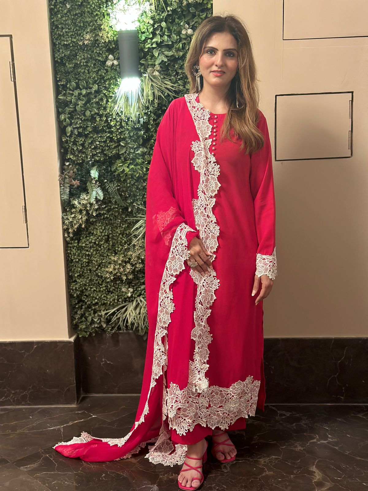 PINK INDIAN ETHNIC DRESS