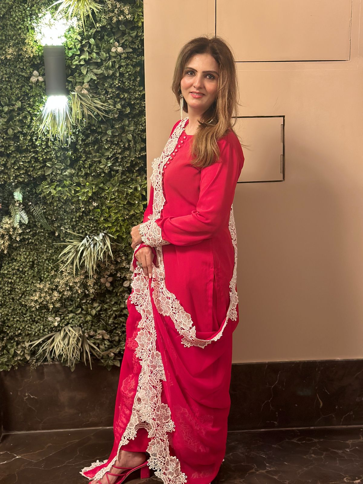 PINK INDIAN ETHNIC DRESS