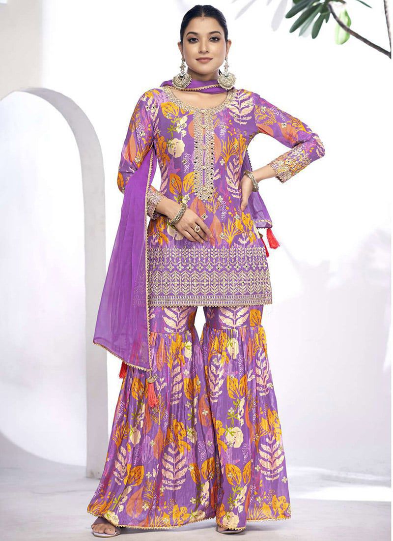 SHORT KURTA GHARARA